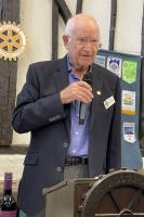 David speaking to Club.